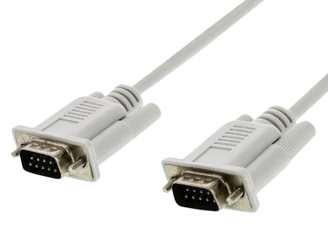 Seriele kabel D-sub 9 pol Male => D-sub 9 pol Male 10.0m