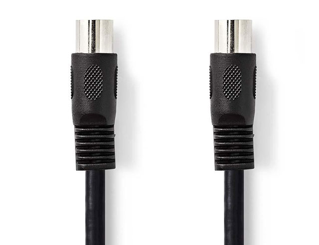 Cable 5P-DIN Male -  5P-DIN Male 1mtr