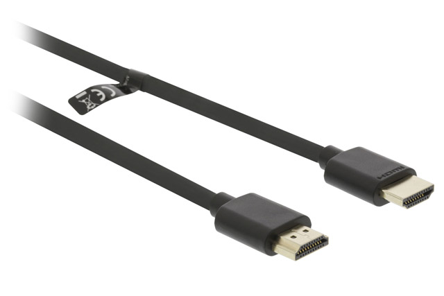 High Speed HDMI kabel met Ethernet HDMI-Connector 2 mtr