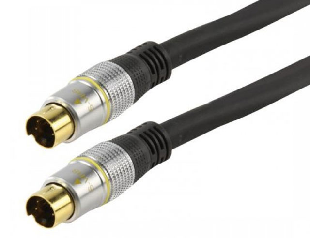 Kabel S-VHS Male - S-VHS Male 2.5m Blister