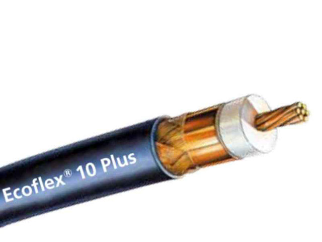 Ecoflex 10 Coax kabel 50 Ohm  p/mtr