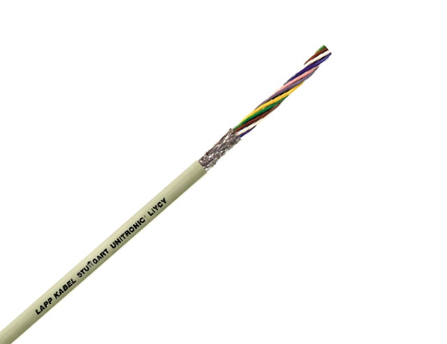 Data stuurkabel 6X 0,14mm met afscherming (MY194) p/mtr