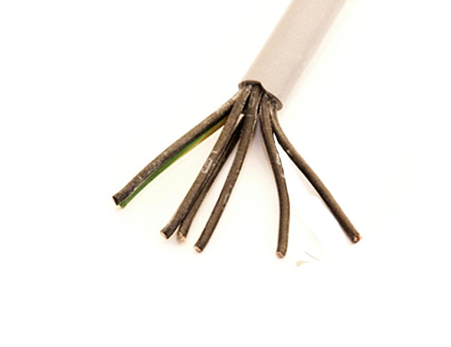 7 adrige Rotor stuur kabel (7x0.75mm²) p/mtr