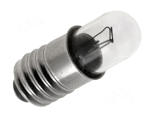 E5,5 Schroeflampje ø5,8 x 17mm - 12V/40mA