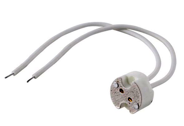 Halogeen lampvoet G4-G6 fitting ø17mm met draad