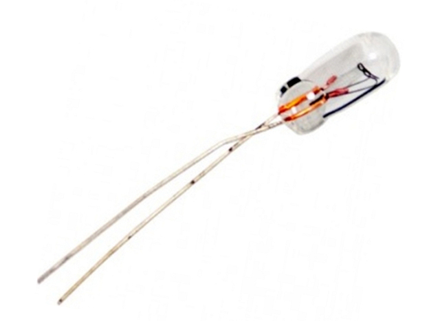 Lampje met draadjes ø4,26 x 11,7mm - 5V/60mA