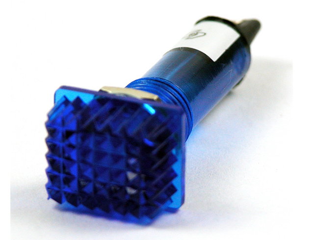 Neon indicatorlight 12x16mm 230V - blue