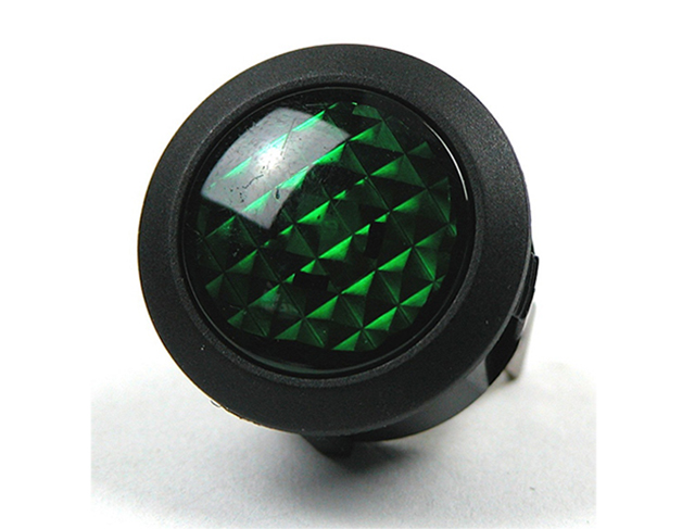 Indicator light ø23,3mm 230Vac - green