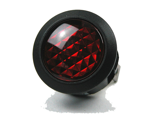 Indicator light ø23,3mm 230Vac - red