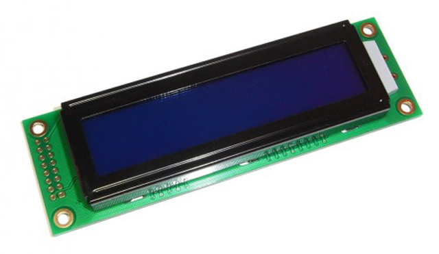 LCD Display 20 x 2 White Character on a Blue Backlight