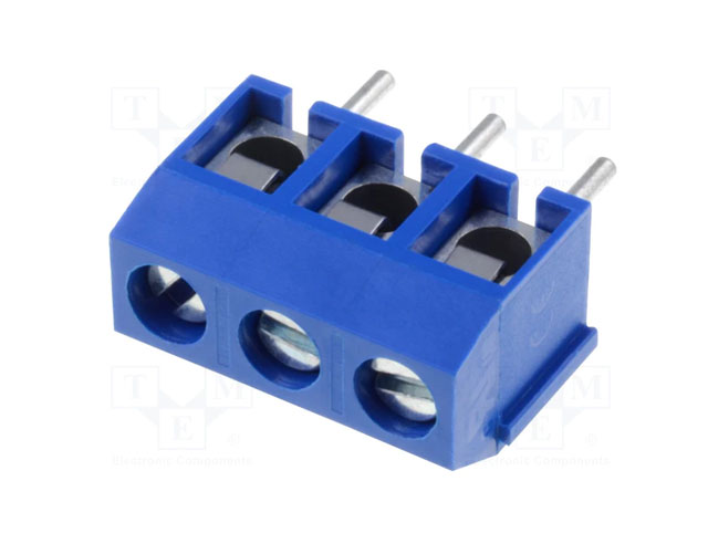 Print Terminal Block 3 fold, 5.08mm pin pitch