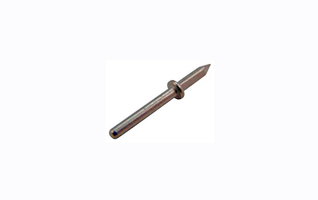Printpen ø1,0x10mm verzilverd per 100 stuks