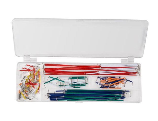 Soldeerloos Breadboard Draadbruggen set (140 draadjes)