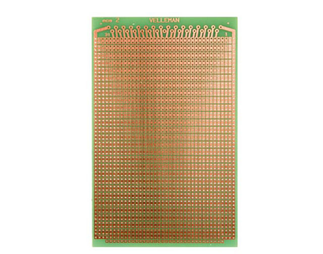 Eurocard 100x160mm 2hole island