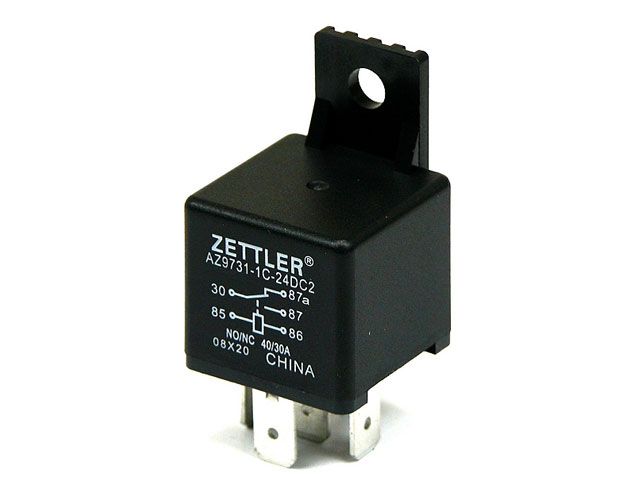 Automotive relay 24VDC 40A 1x switch