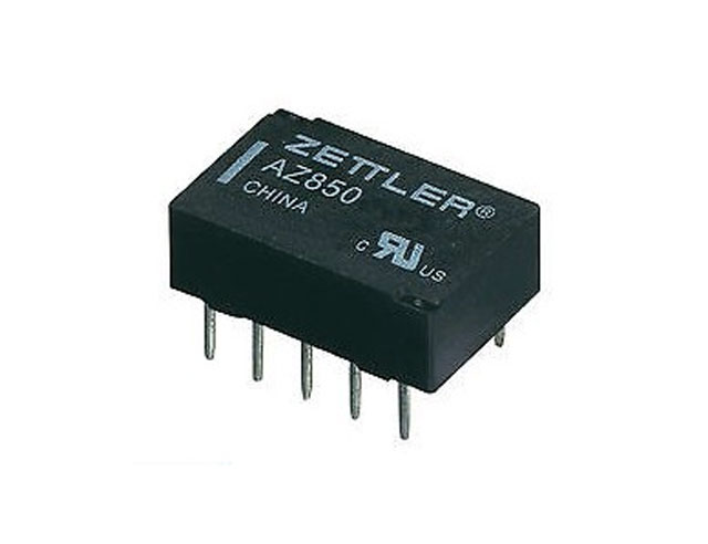 Relais 2xwissel 12Vdc 3A bistabiel (2-spoelen) = AZ832P2-2C-12V