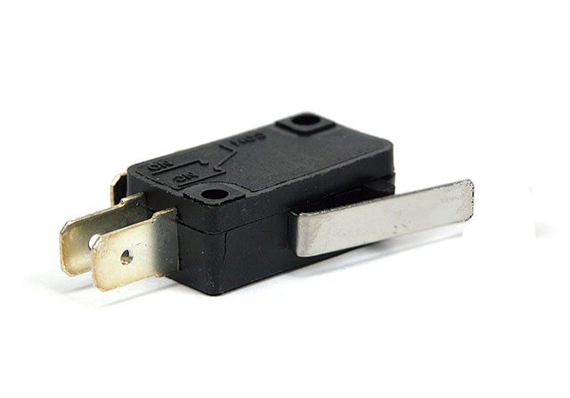 Microswitch 5A/250V with long lever