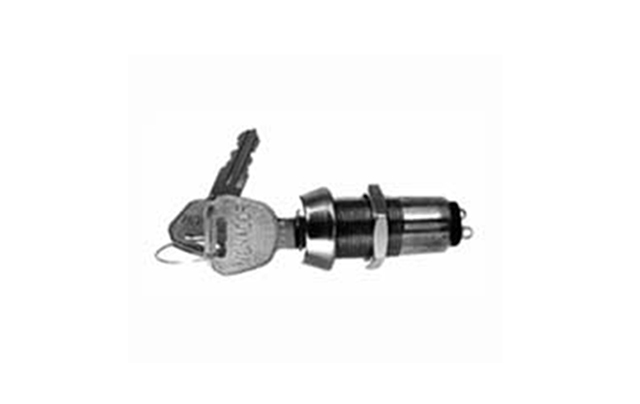 Sleutelschakelaar - 4A/125V aan-uit ø24mm