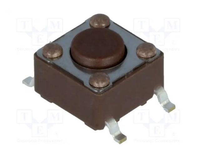 Taktswitch 6,2x6,2x13mm 1,6N - SMD