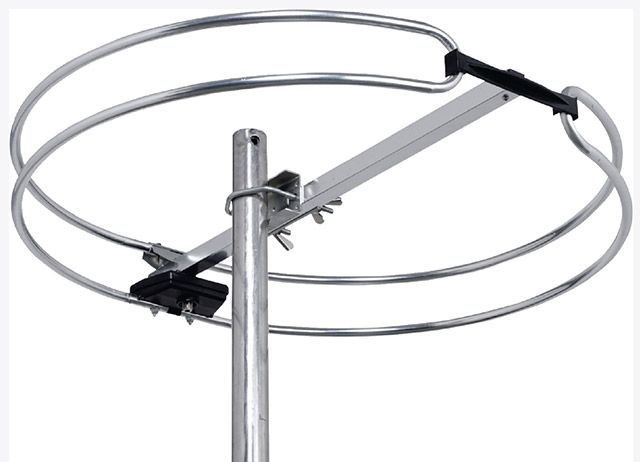 Buiten rondom antenne voor de ontvangst van FM signalen