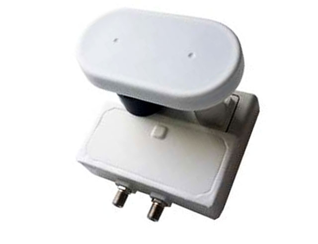 LNB for reception of Astra 1 + Astra 3 (2 out) for 78/88cm