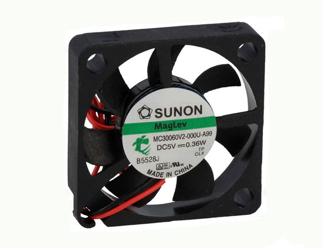Fan 40x40x6mm 5Vdc 5.2 m³ / h 15dBA Bearing Sunon