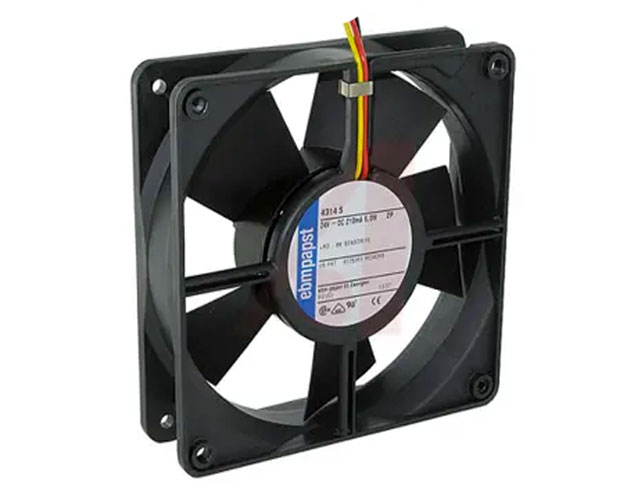 Fan 119x119x32mm 24Vdc 45dBA 100m³ / hour 3 leads