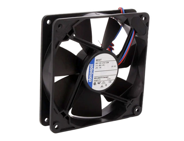 Fan 119x119x25mm 24Vdc 43dbA   Papst
