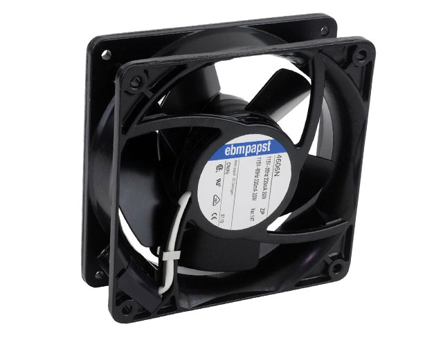 Fan 119x119x38mm 115Vac 51dbA 180m³/hr metaal Papst