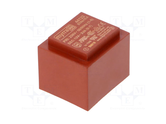 Printtrafo EI30 2VA/230V - 12V/167mA EI 30