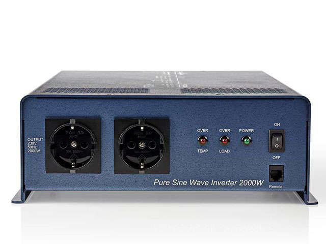 Inverter 24V => 220V 2000Watt (Peak 4000W) Pure sine wave